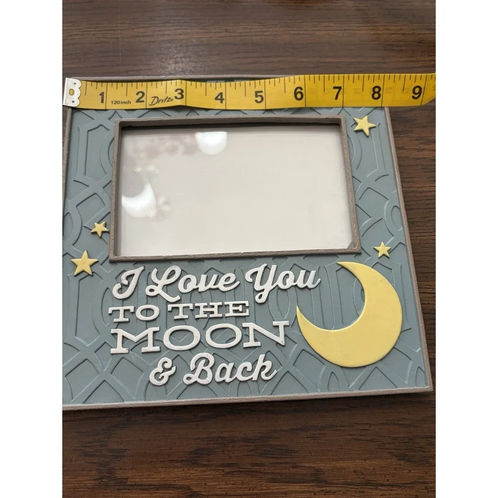 I Love You To The Moon And Back Celestial Wall Hang Photo Frame